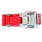 Vintage Wyandotte Red Metal Dump Truck with Tilting Bed