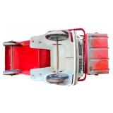 Vintage Wyandotte Red Metal Dump Truck with Tilting Bed