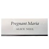 Alice Neel Oil on Canvas Painting Reproduction Print - Pregnant Maria