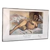 Alice Neel Oil on Canvas Painting Reproduction Print - Pregnant Maria