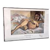 Alice Neel Oil on Canvas Painting Reproduction Print - Pregnant Maria