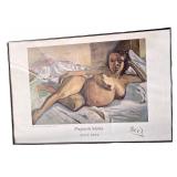 Alice Neel Oil on Canvas Painting Reproduction Print - Pregnant Maria