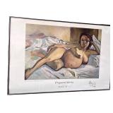 Alice Neel Oil on Canvas Painting Reproduction Print - Pregnant Maria