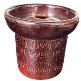 Vintage Red Wing Stoneware Jug and Sewer Pipe Cover