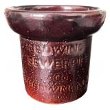 Vintage Red Wing Stoneware Jug and Sewer Pipe Cover