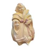Vintage Red Wing USA Monk Cookie Jar with 