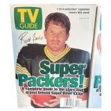 Green Bay Packers Memorabilia Collection: Autographed Photographs, TV guides and Pennants