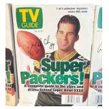 Green Bay Packers Memorabilia Collection: Autographed Photographs, TV guides and Pennants