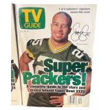 Green Bay Packers Memorabilia Collection: Autographed Photographs, TV guides and Pennants