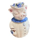 Vintage Shawnee Pottery Winnie Pig Cookie Jar