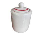 Vintage Ceramic Canister with Fruit Design