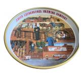 Set of 3 Vintage Beer Advertising Trays