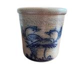 Red Wing Pottery 1989 25th Anniversary Stoneware Crock with Bird Design