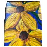 Collection of Sunflower Paintings in Various Frames - Including a signed print by Robert Lewis