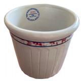 Vintage Red Wing Stoneware Pottery Set with Butter Crock, Batter Bowl, and Shakers