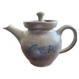 Red Wing Pottery 14th Anniversary Teapot and Vase Set