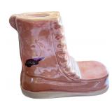 Set of 3 Red Wing Pottery Collectibles including Boot, Crock, and Pitcher