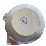 Set of 2 Red Wing Stoneware Pitchers with Winged Logo