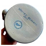 Set of 2 Red Wing Stoneware Pitchers with Winged Logo