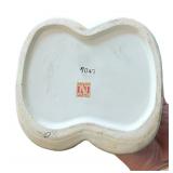 Set of 3 Vintage Ceramic Nursery Planters