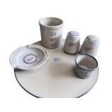 Red Wing Stoneware Co. Collectible Set of 6 Pieces