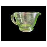 Vintage Green Depression Glass 2 Cup Measuring Cup
