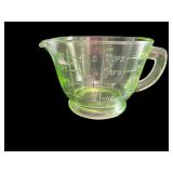Vintage Green Depression Glass 2 Cup Measuring Cup