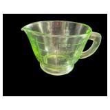 Vintage Green Depression Glass 2 Cup Measuring Cup