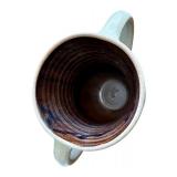 Red Wing Pottery Christmas 2002 Mug and Limited Edition Vase Set