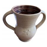 Red Wing Pottery Christmas 2002 Mug and Limited Edition Vase Set