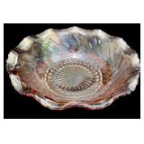 Set of 4 Vintage Carnival Glass Bowls