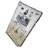 Red Wing Minnesota Decorative Throw Blanket with Fringe