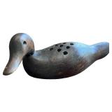 Wooden Caddy with Vintage Collectibles