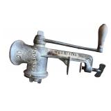 Wooden Caddy with Vintage Collectibles