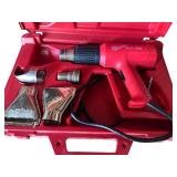 Milwaukee Heat Gun with Attachments and Black & Decker Wallpaper Remover