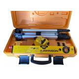 Johnson Laser Level Kit with Tripod and Accessories - Like New Condition