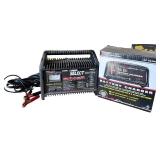 NASCAR Exide Select Fully Automatic and Schumacher SE-82-6 Battery Chargers
