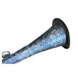 Vintage Metal Clarinet with Patina