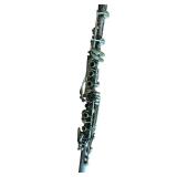 Vintage Metal Clarinet with Patina