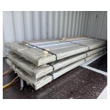 FUTURE Galvalume Steel Siding Roofing, 100 sheets - TOP STACK ONLY - light damage