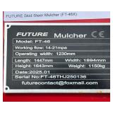FUTURE Skid Steer Mulcher (FT-46X)