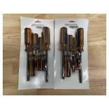 Lot of 2 - 7 Piece Ball End Driver Set 7/64 to 3/8