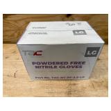 TAC Global Solutions Case of Powder Free Nitrile Gloves