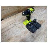 RYOBI ONE+ HP 18V Brushless Cordless Compact 1/2 in. Drill/Driver Kit with (2) 1.5 Ah Batteries
