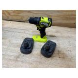 RYOBI ONE+ HP 18V Brushless Cordless Compact 1/2 in. Drill/Driver Kit with (2) 1.5 Ah Batteries