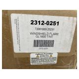 KLOCK WERKS 2312-0251 KWW-06-0259 Flare™ Windshield 14" - tinted - gl Honda Goldwing