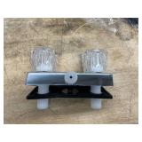 Empire Brass Company Chrome Shower Valve with Clear Knobs