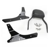 Cobra Mini 11 in. Square Sissy Bar w/Pad - 602-1103B for 2004-2017 Harley-Davidson Sportster Motorcycles