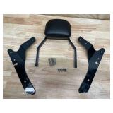 Cobra Mini 11 in. Square Sissy Bar w/Pad - 602-1103B for 2004-2017 Harley-Davidson Sportster Motorcycles