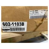 Cobra Mini 11 in. Square Sissy Bar w/Pad - 602-1103B for 2004-2017 Harley-Davidson Sportster Motorcycles